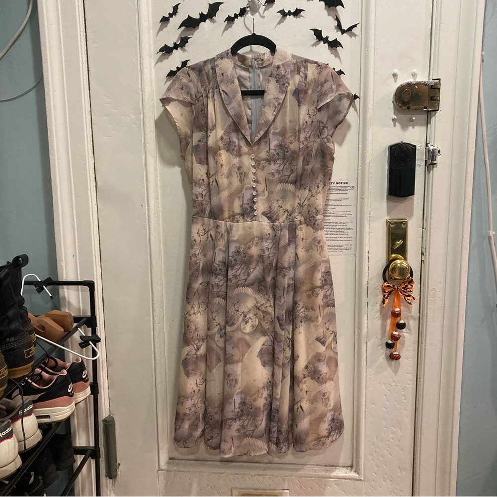 Hell Bunny Crane Dress